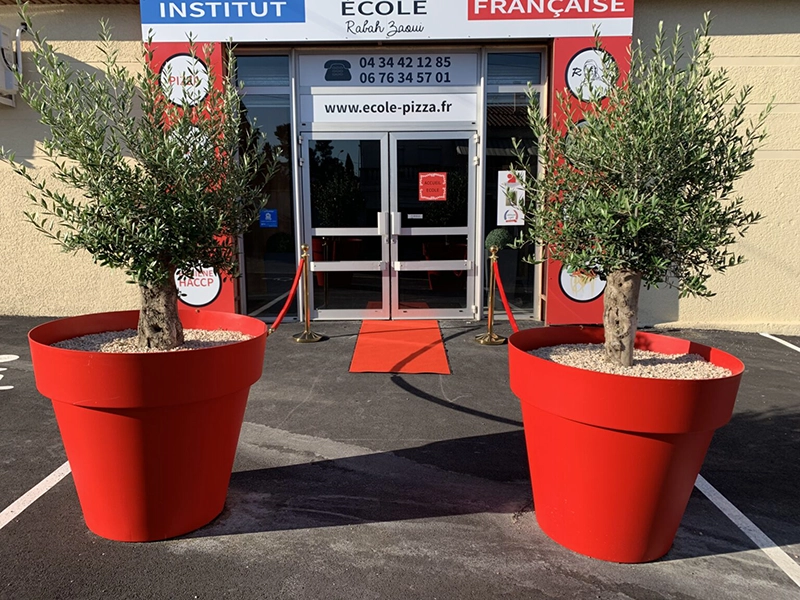 Entrée de l'école de pizzaïolo du Chef Rabah Zaoui